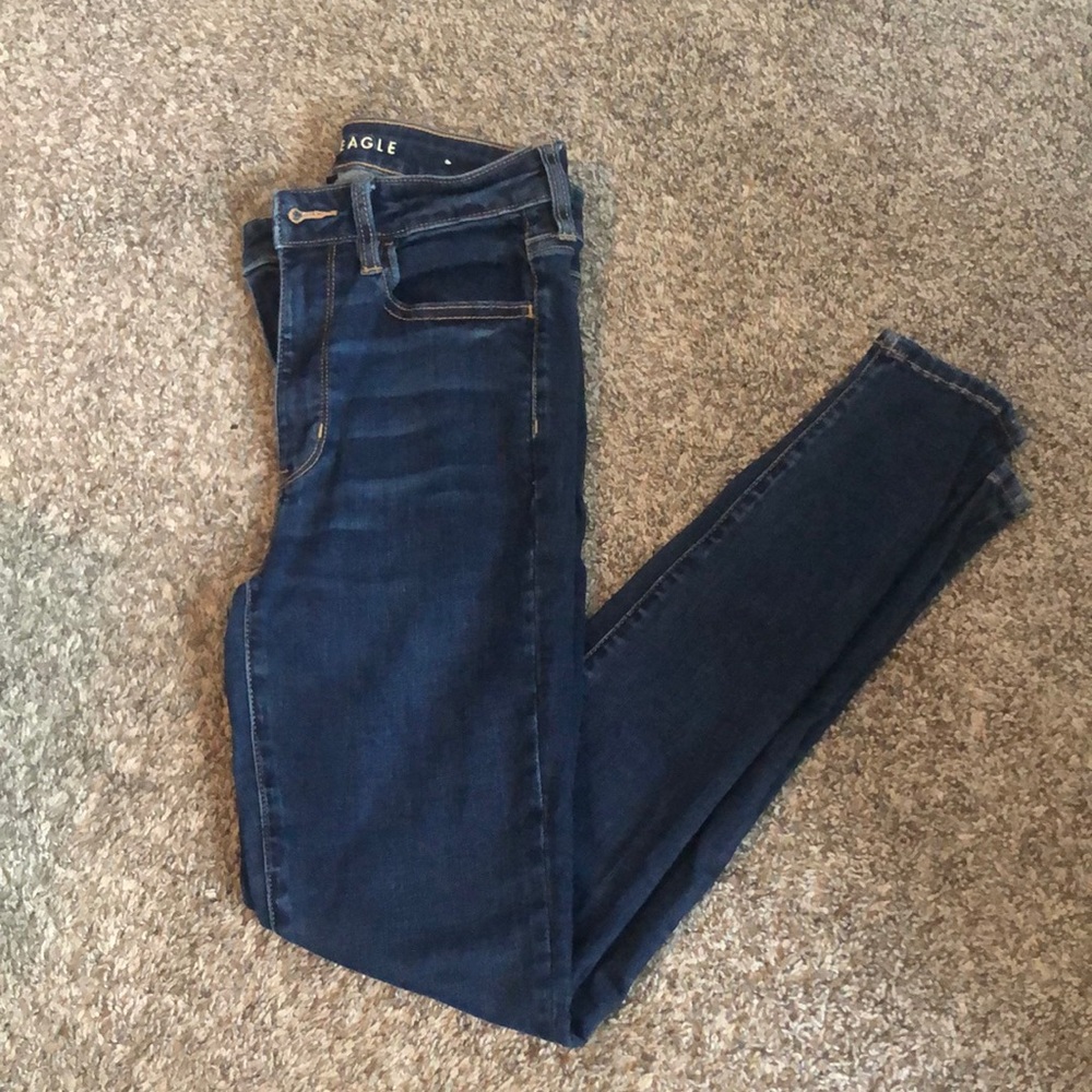AE Super High Rise Jeggings